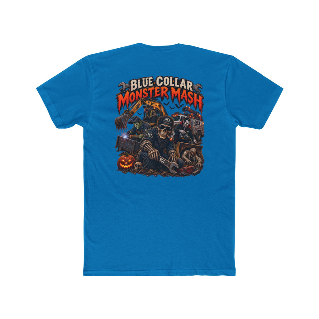 Blue Collar Monster Mash Shirt | Halloween Heavy Equipment Tee